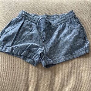 Women's Blue Denim Shorts